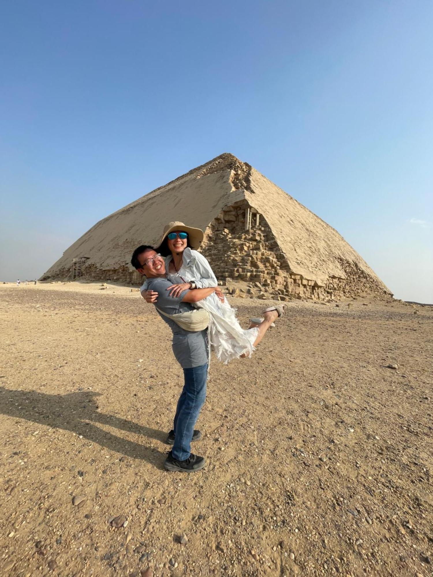 Pyramids In Guest house Kafrat al Jabal